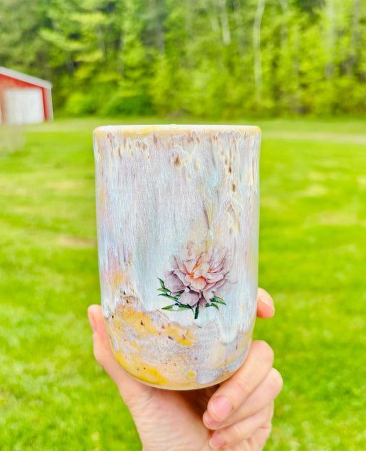13.5 fl oz Springtime Floral Tumbler