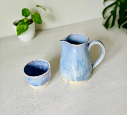 4 Cup Pastel Periwinkle Pitcher