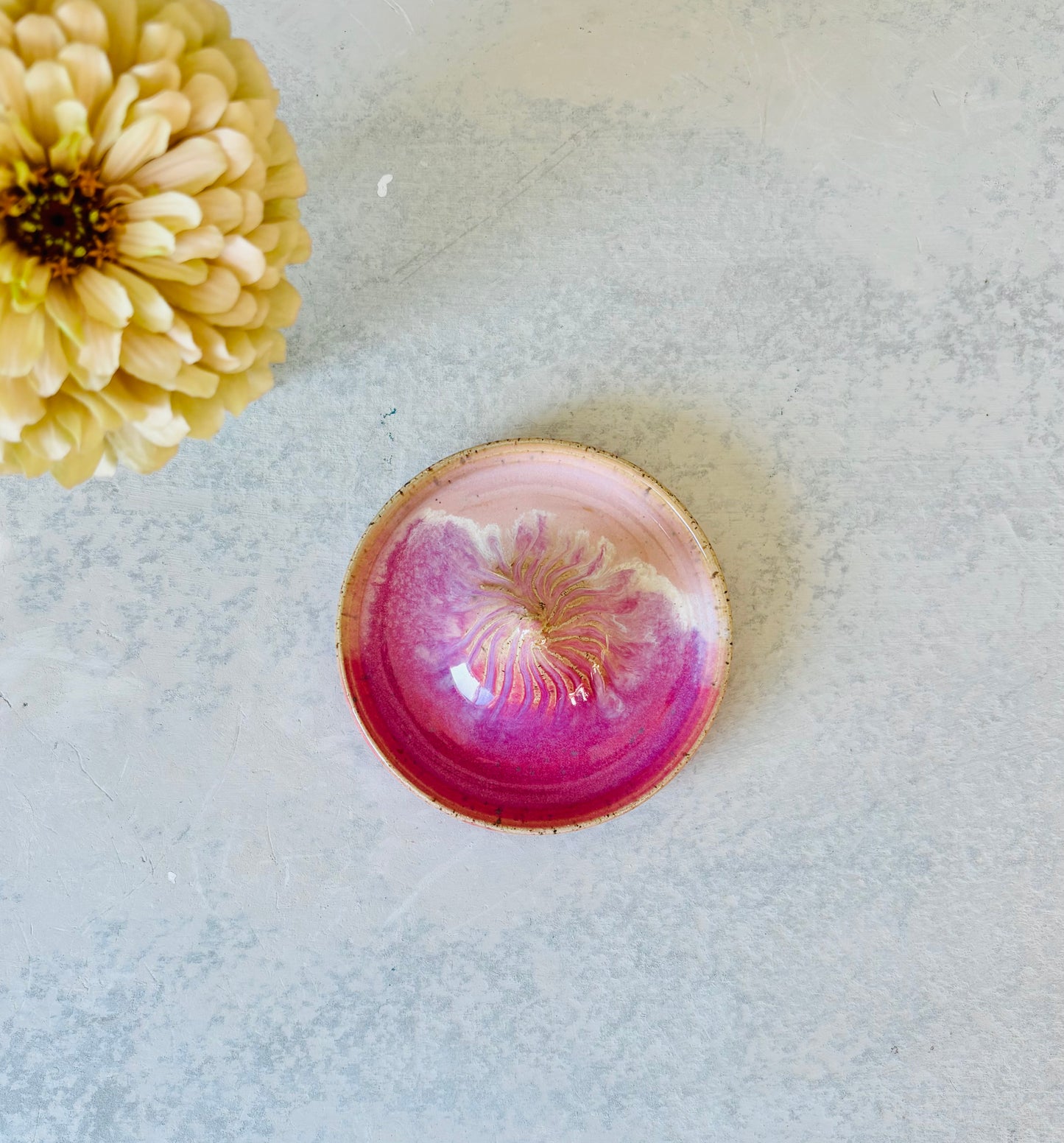 Ceramic Pink Peach Juicer