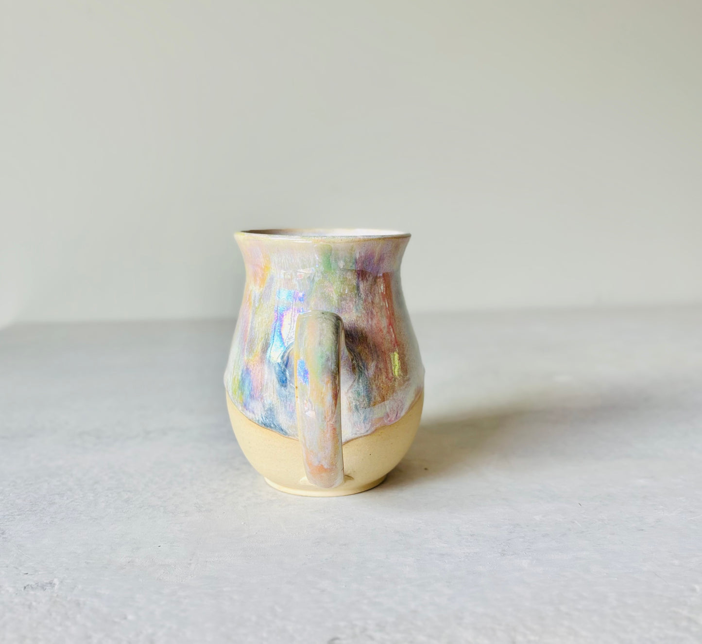 Iridescent Rainbow Drippy Absolutely the Fuck Not Mug Xtra (15 fl oz)