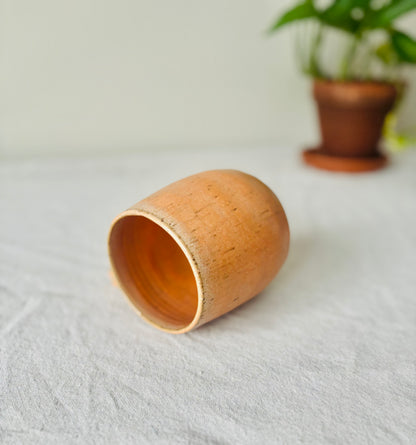 Recycled Clay Matte Orange Mug