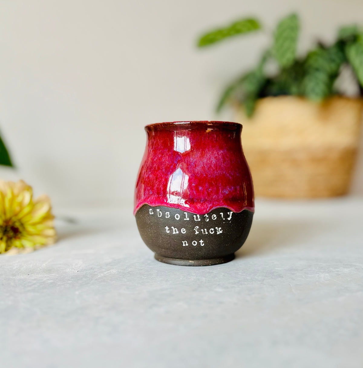 Hot Cherry Absolutely the Fuck Not Mug (Second)