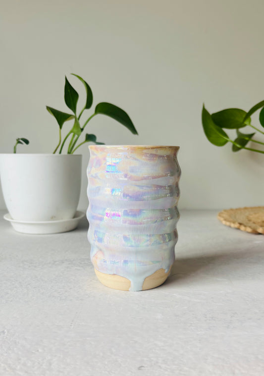 Iridescent Unicorn Horn Cup (18 fl oz)