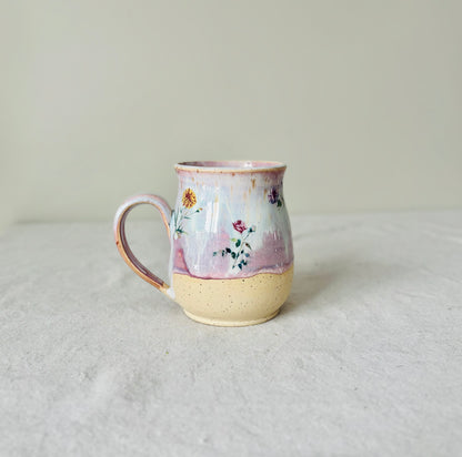 Early Blooms Mug in Pink Cloud