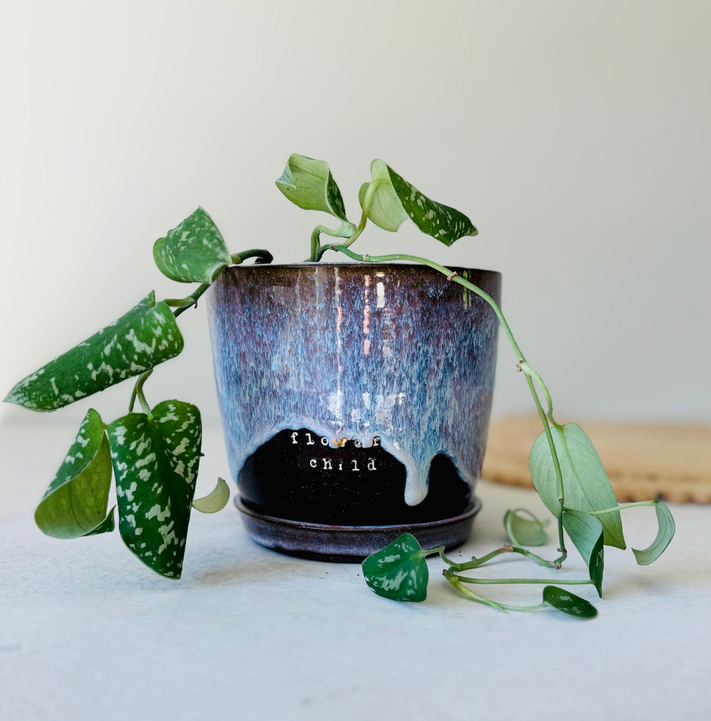 Flower Child 22k Gold Planter (~ 6 cups)