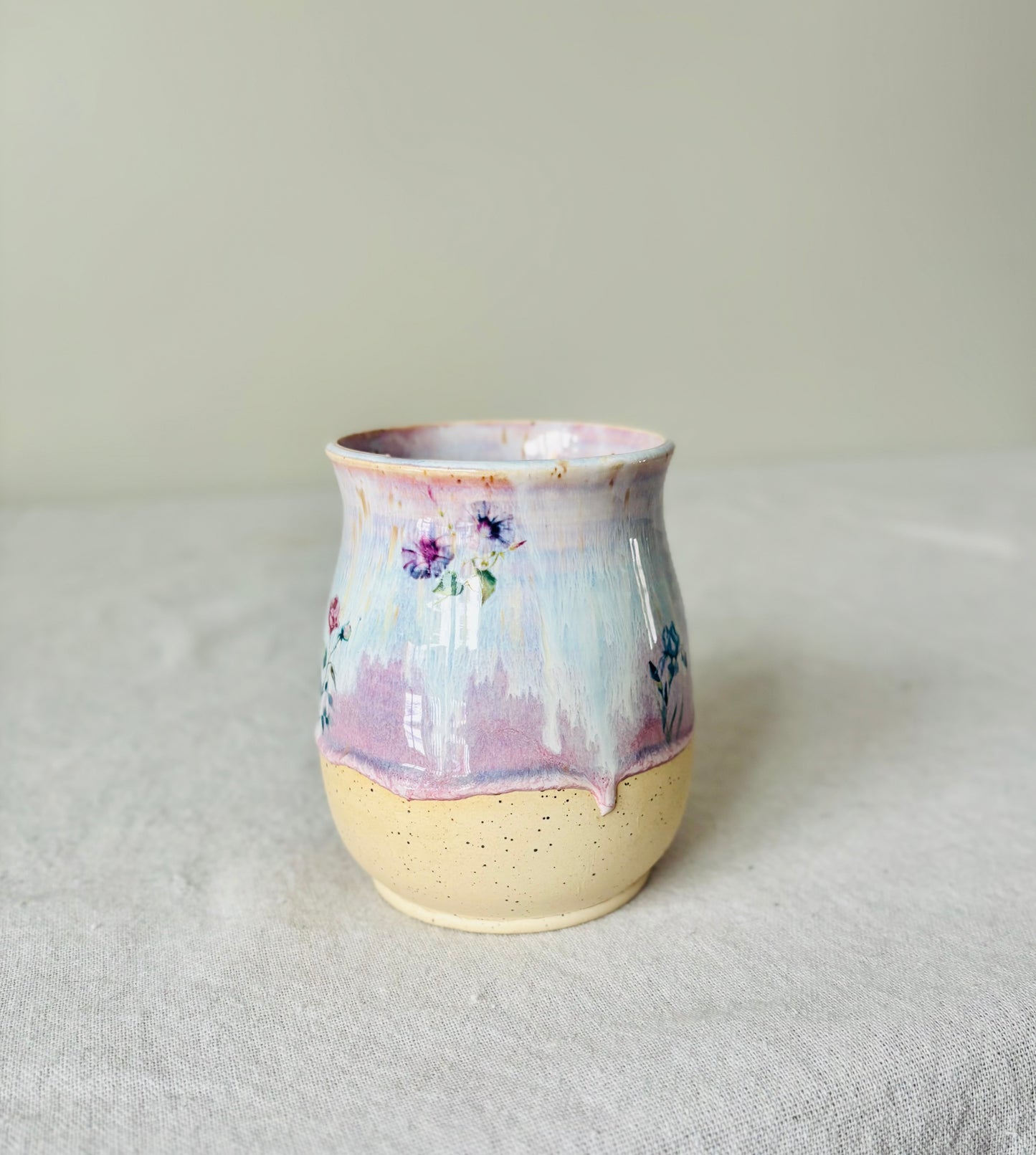 Early Blooms Mug in Pink Cloud