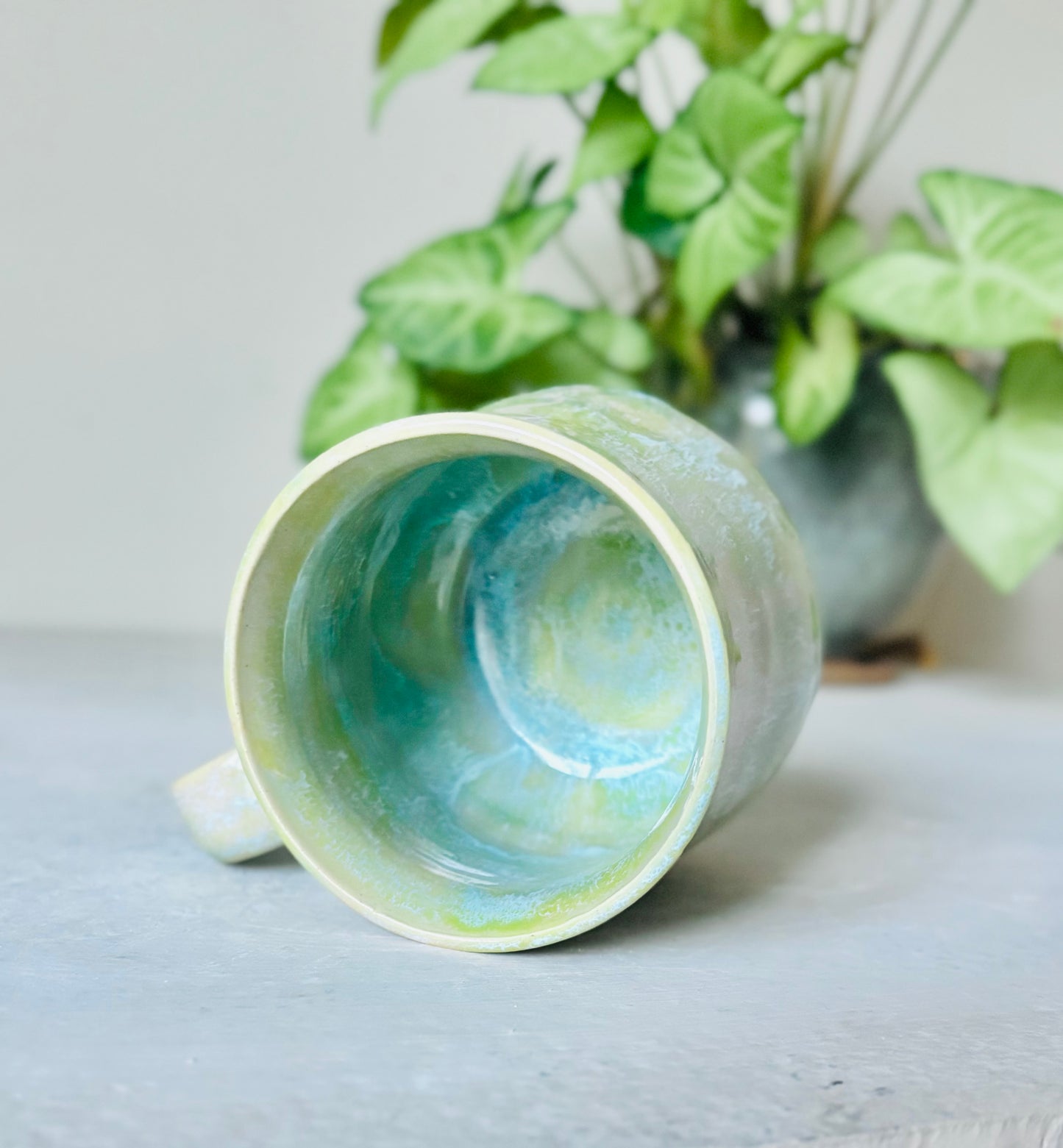 Pastel Spring TWAT Mug and Saucer Set