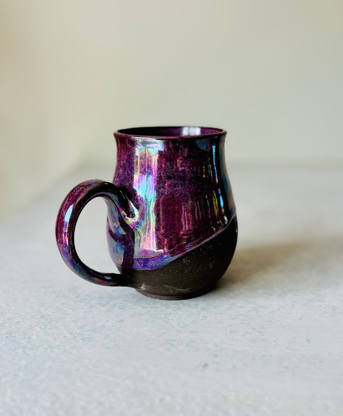 Iridescent Absolutely the Fuck Not Mug in Grape