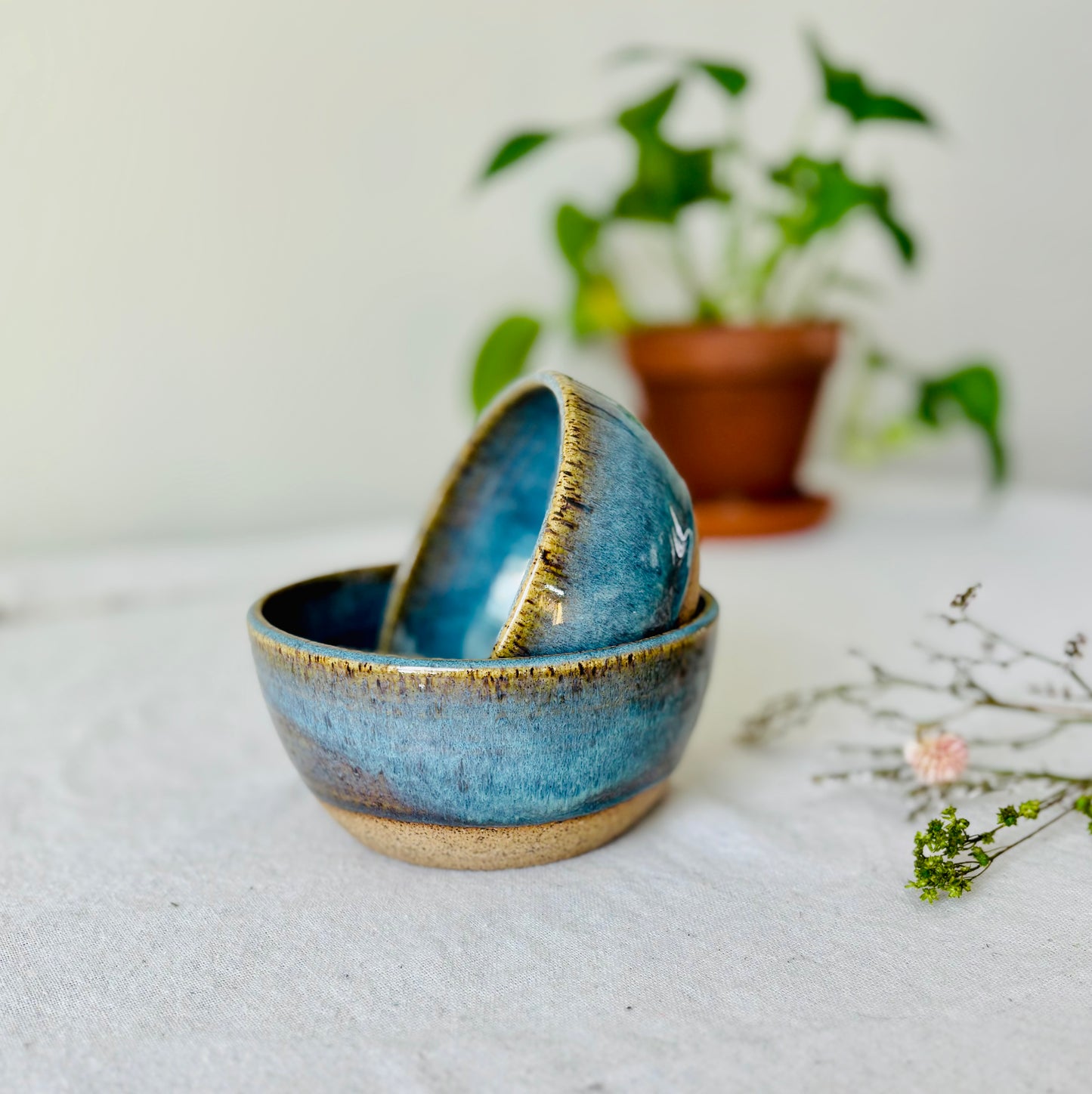 Turquoise Condiment Bowl (14 fl oz)