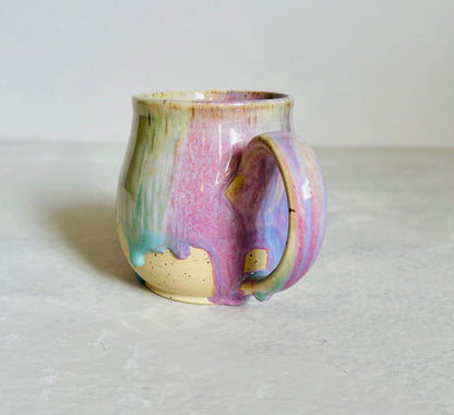Fuck Corporate Rainbow & 22k gold Mug
