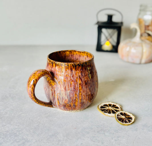 Freckled Pumpkin Mug (16 fl oz)