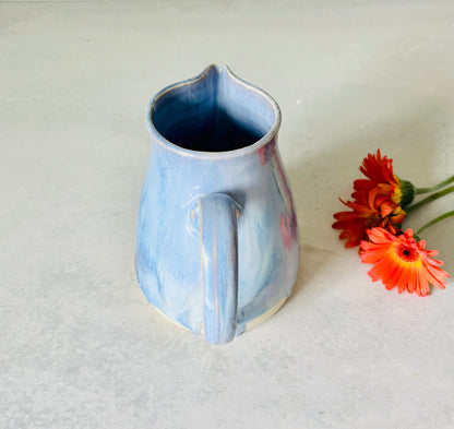 4 Cup Pastel Periwinkle Pitcher