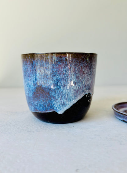 Flower Child 22k Gold Planter (~ 6 cups)