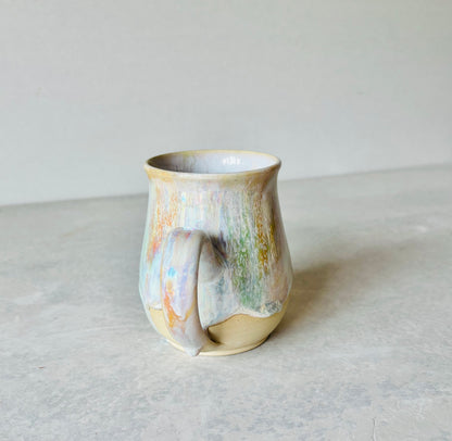 Iridescent Pastel Rainbow Drip Mug (second)