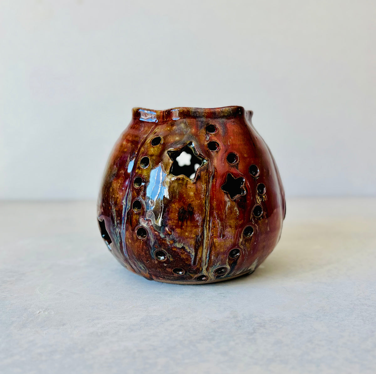 Harvest Nights Lantern in Red Star