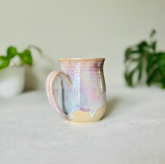 15 fl oz Iridescent Pastel Lavender Mug