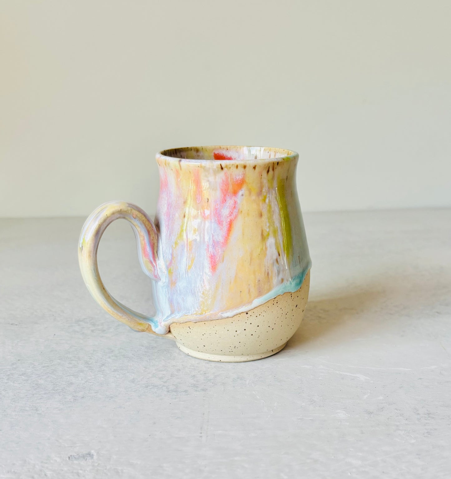Rainbow Absolutely the Fuck Not Mug 22K Gold Letter (15 fl oz)