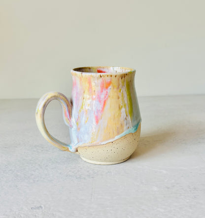 Rainbow Absolutely the Fuck Not Mug 22K Gold Letter (15 fl oz)