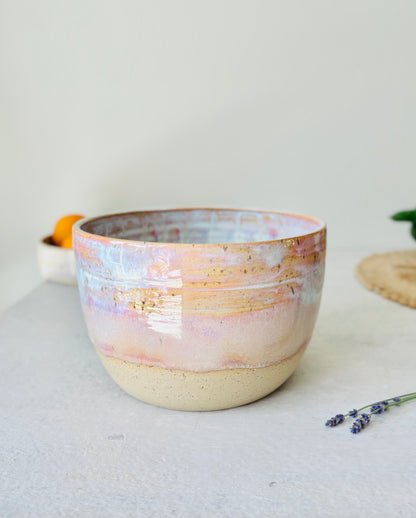 Serving Bowl in Pastel Peach (12 cups)