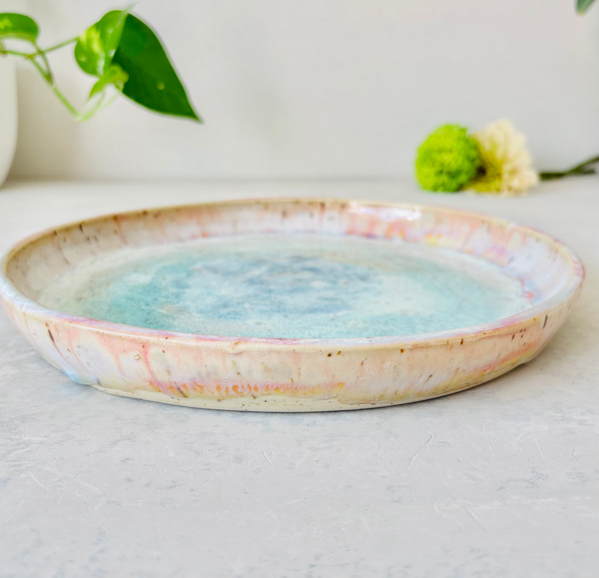 Pastel Rainbow Gloss Plate (Xtra)