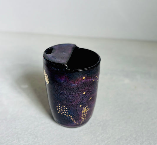 22k Gold Starburst Andromeda Travel Mug