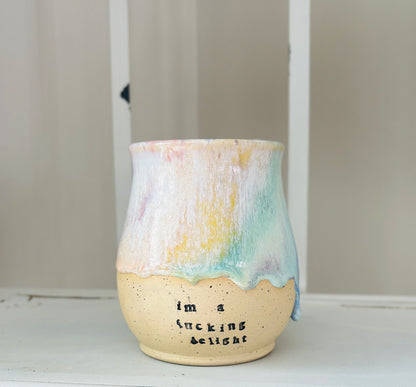 Pre-order I’m a Fucking Delight Rainbow Mug (15-16 fl oz) (8-12 weeks)
