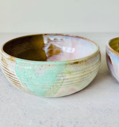 Rustic Rainbow Pasta Bowl Set (Second)