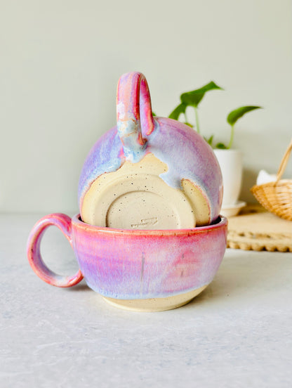 Summer Rose Cappuccino Mug (14.5 fl oz)