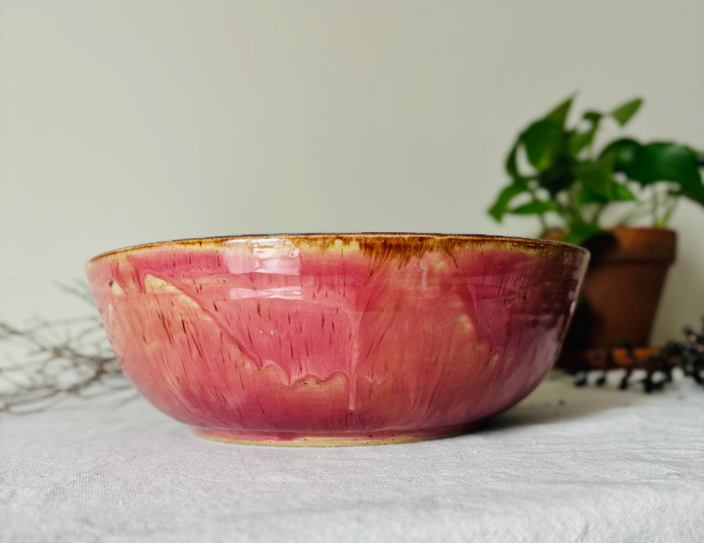 First Frost Large Counter Top Serving Bowl