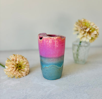 Watermelon Rose Detailed Travel Mug