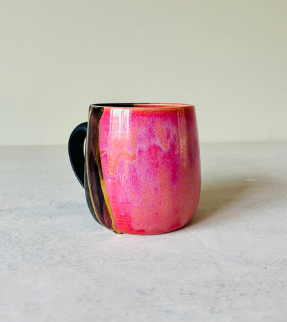 Half Dipped Mug with 22k Gold Accent