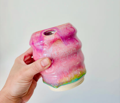Rainbow Ripple Travel Cup (12 fl oz)