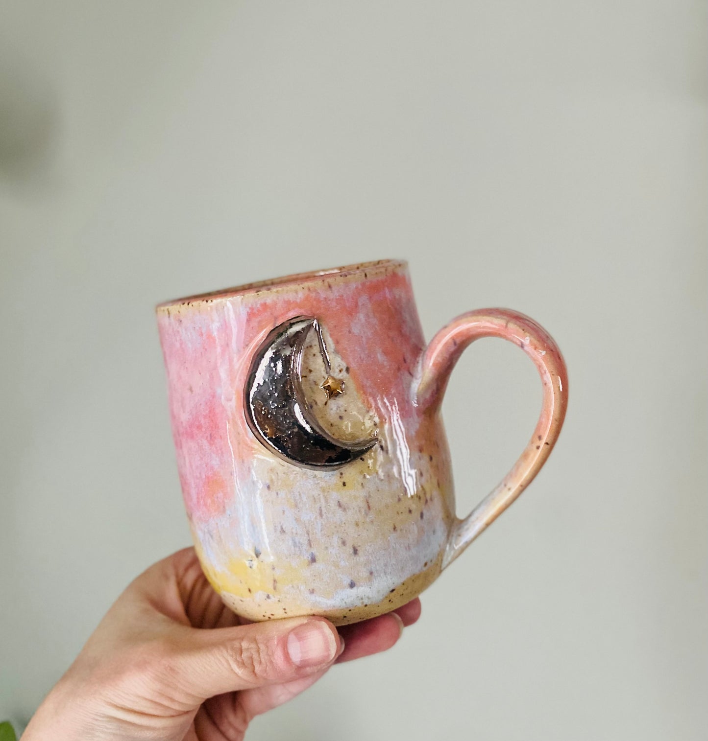 Hanging Star Moon Mug