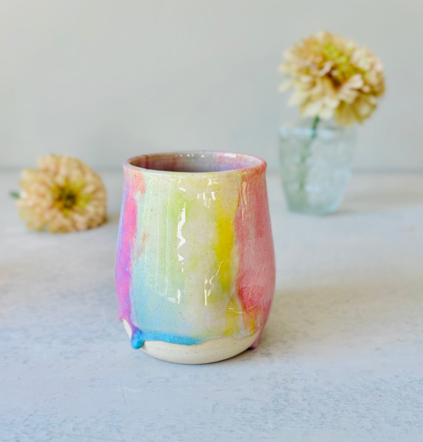 Rainbow Grip Tumbler