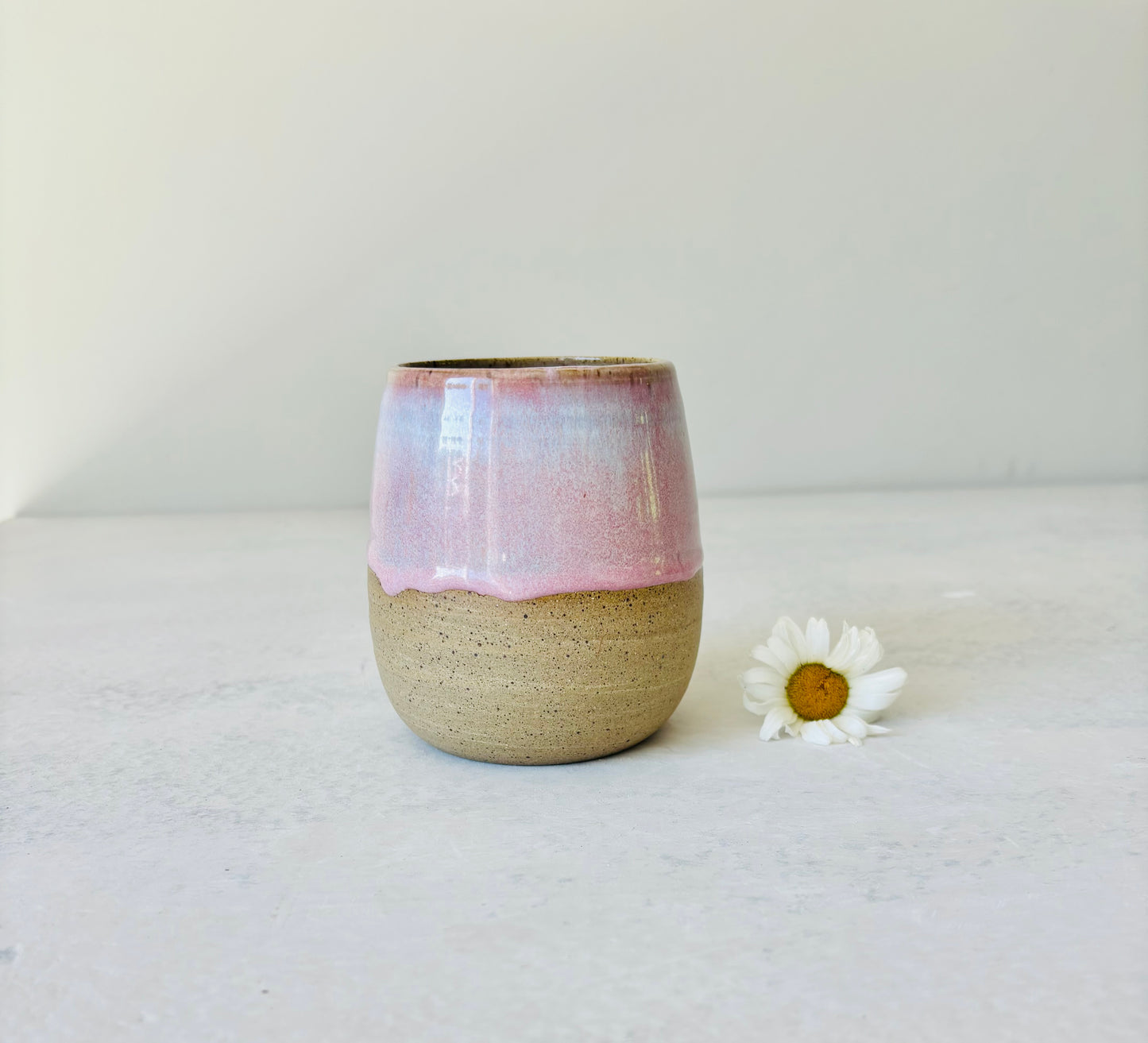 “Fuck” Tumbler in Pansy Pink (14 fl oz)