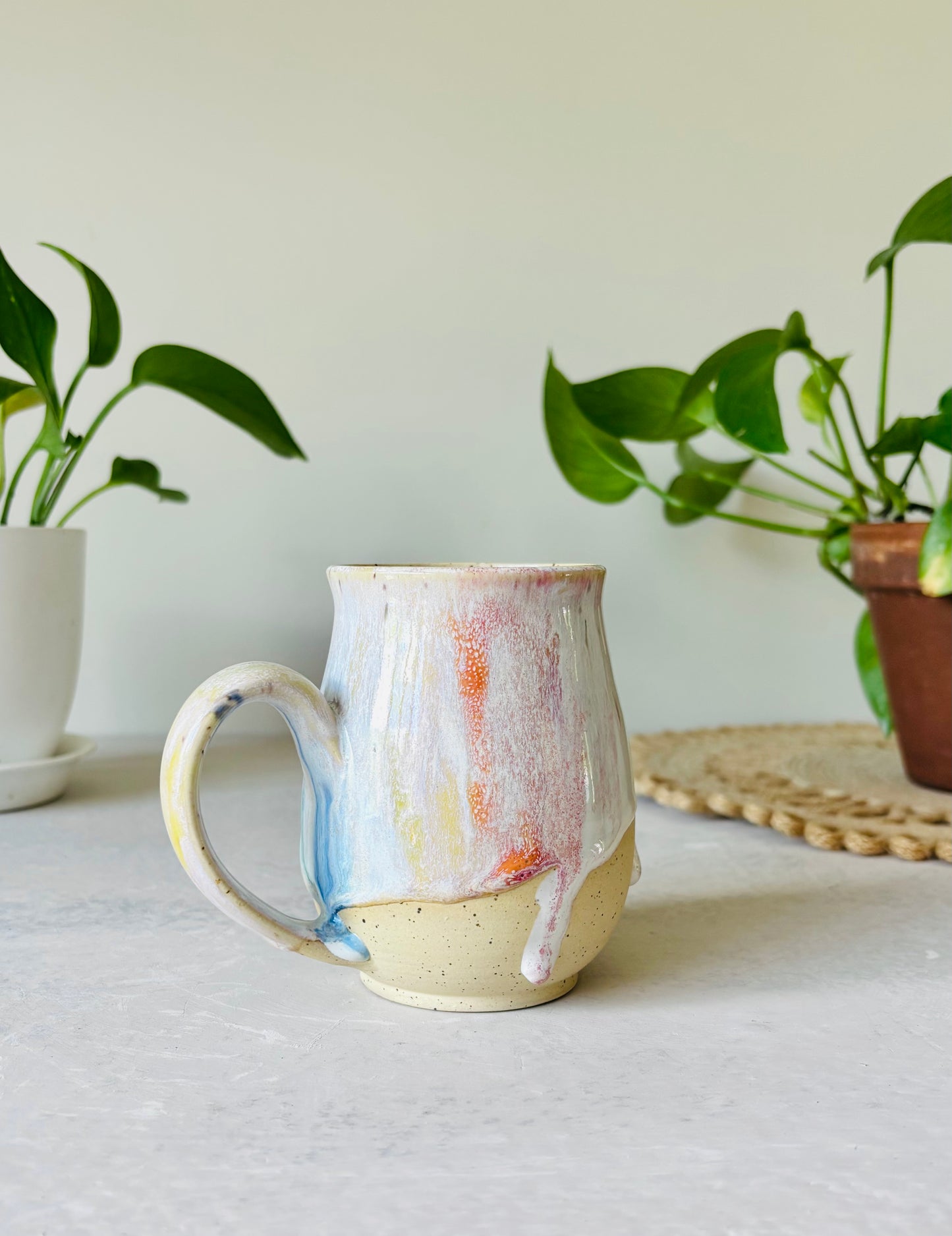 Rainbow Absolutely the Fuck Not Mug 22K Gold Letter (15 fl oz)