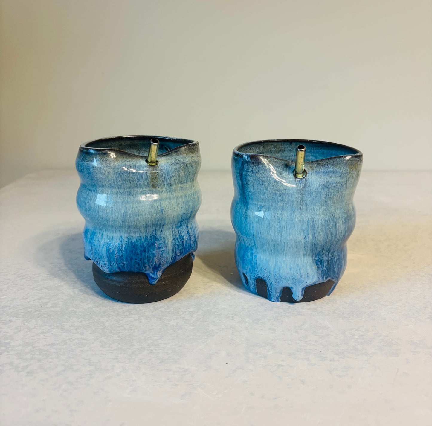 Drippy Black & Blue