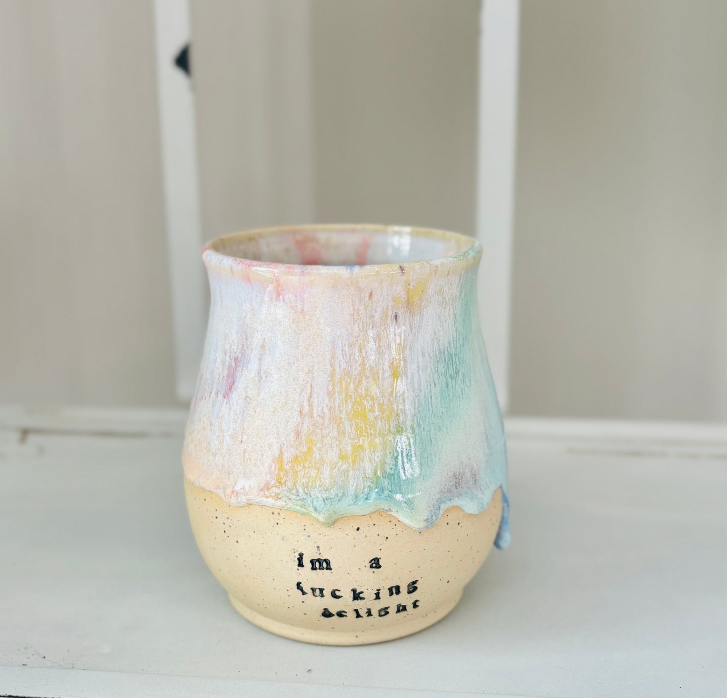 Pre-order I’m a Fucking Delight Rainbow Mug (15-16 fl oz) (8-12 weeks)