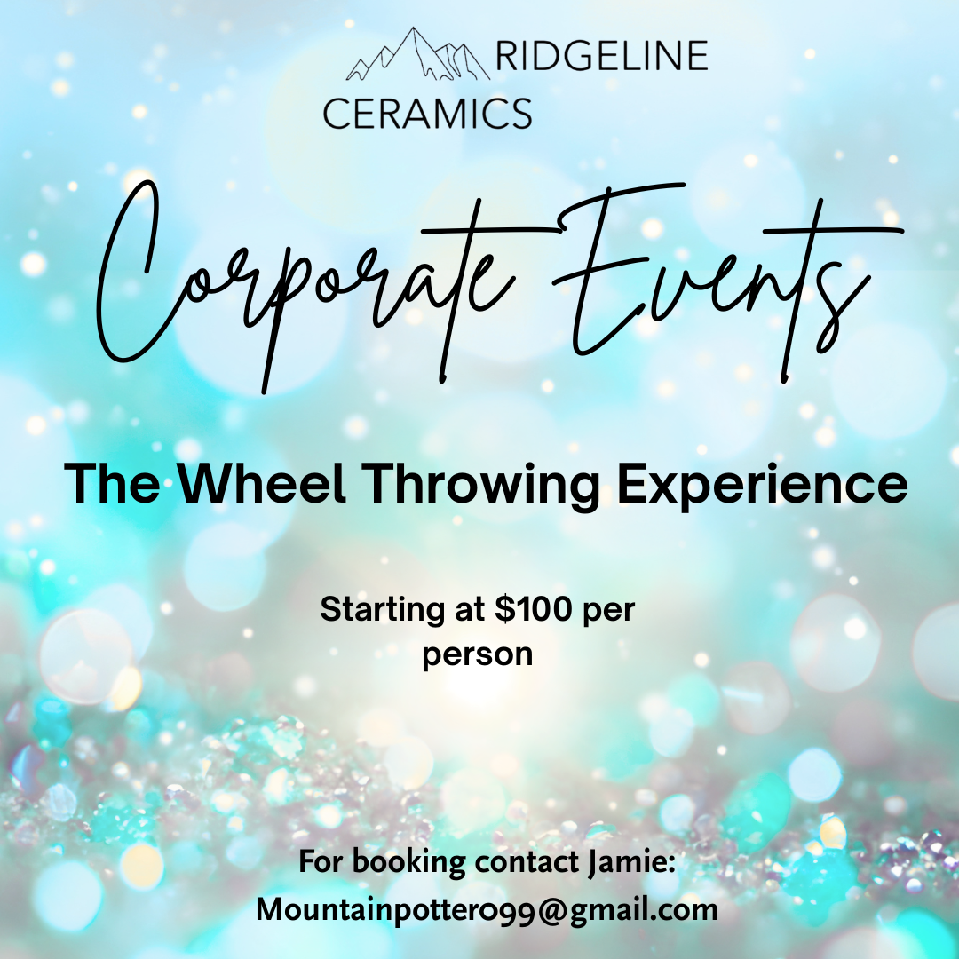 Corporate Events : Wheel Throwing Experience