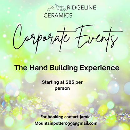 Corporate Events : The Handbuilding Experience