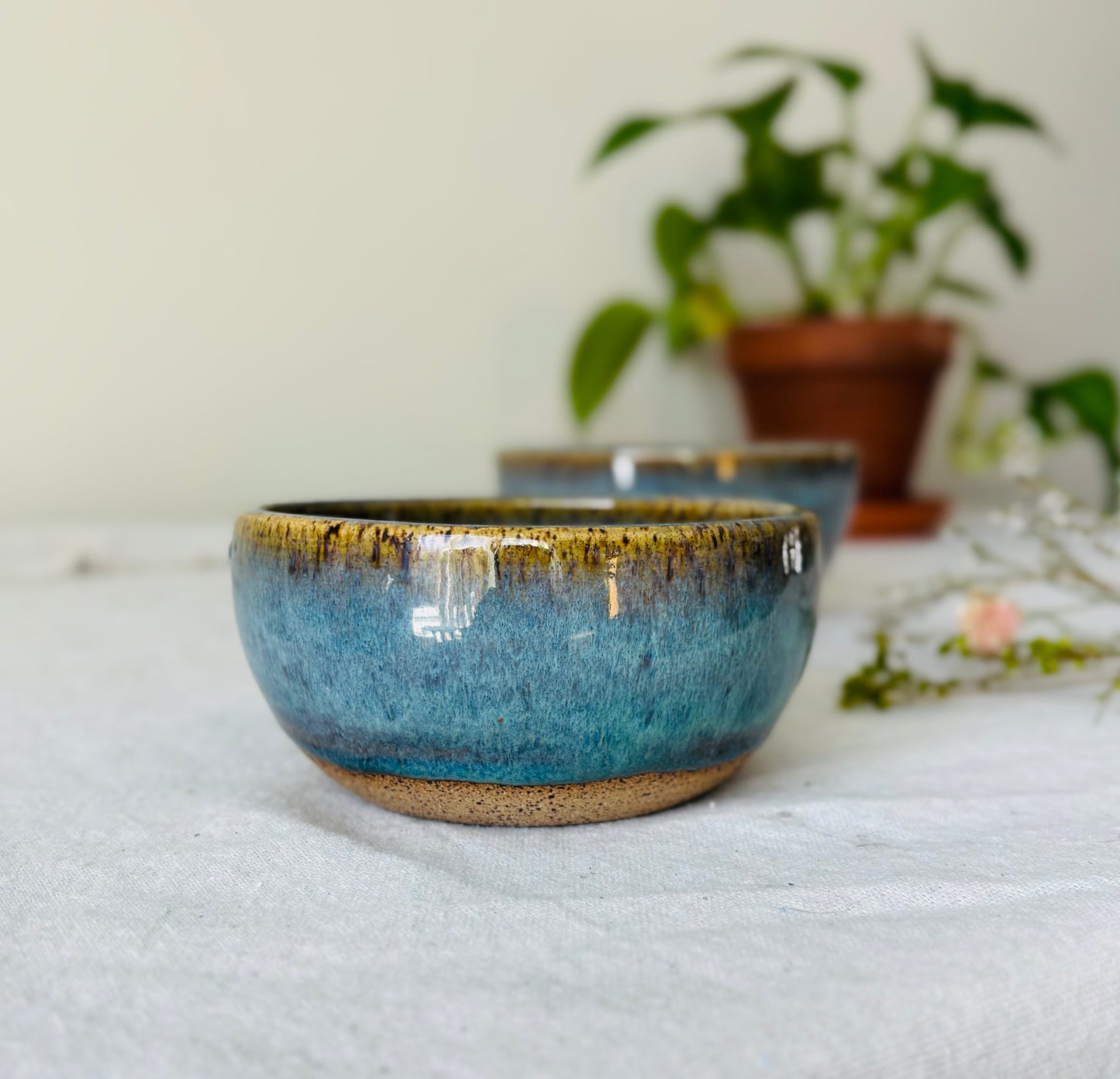 Turquoise Condiment Bowl (14 fl oz)