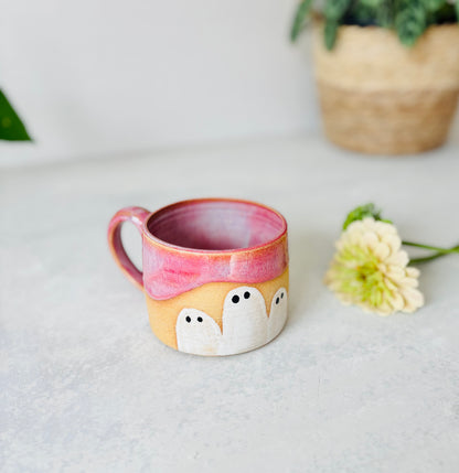 Frightening Fuchsia Ghost Mug (15 fl oz)