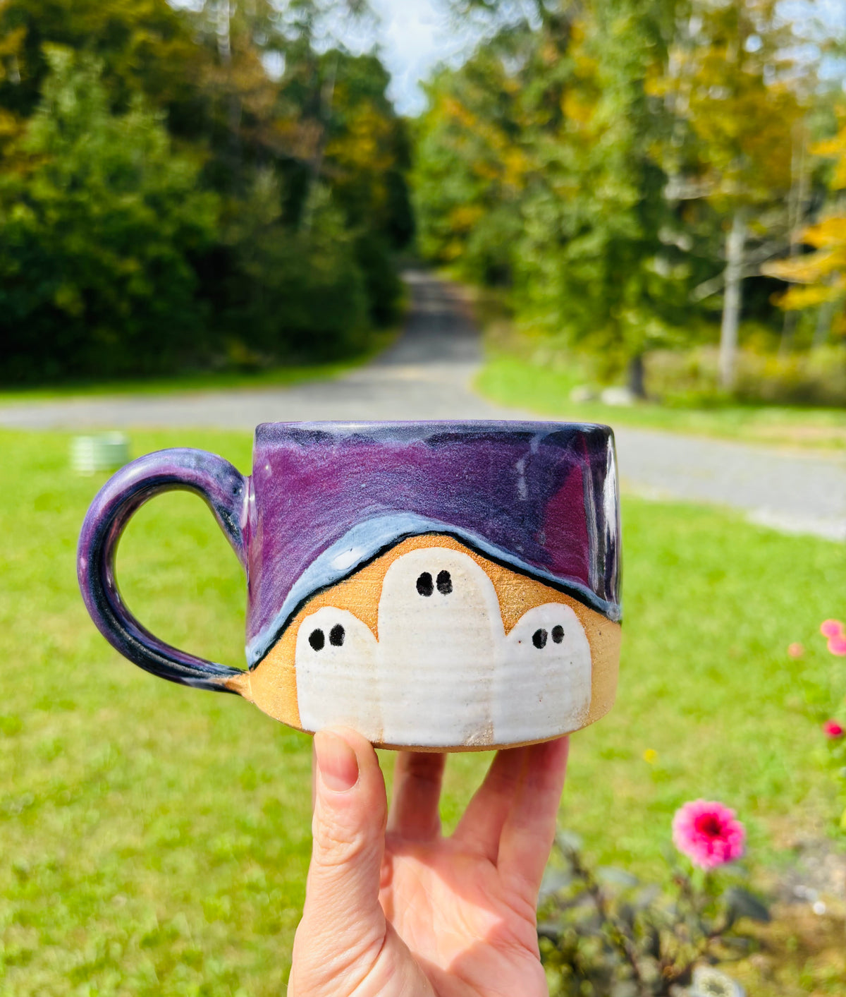 Midnight Skies Ghost Mug (16 fl oz)