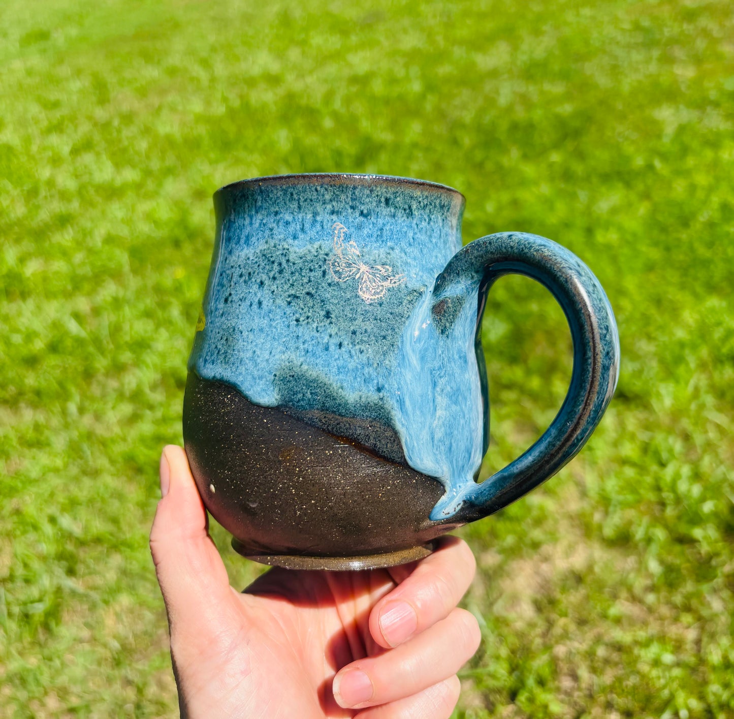 Absolutely the Fuck Not 22k Gold Butterfly Mug