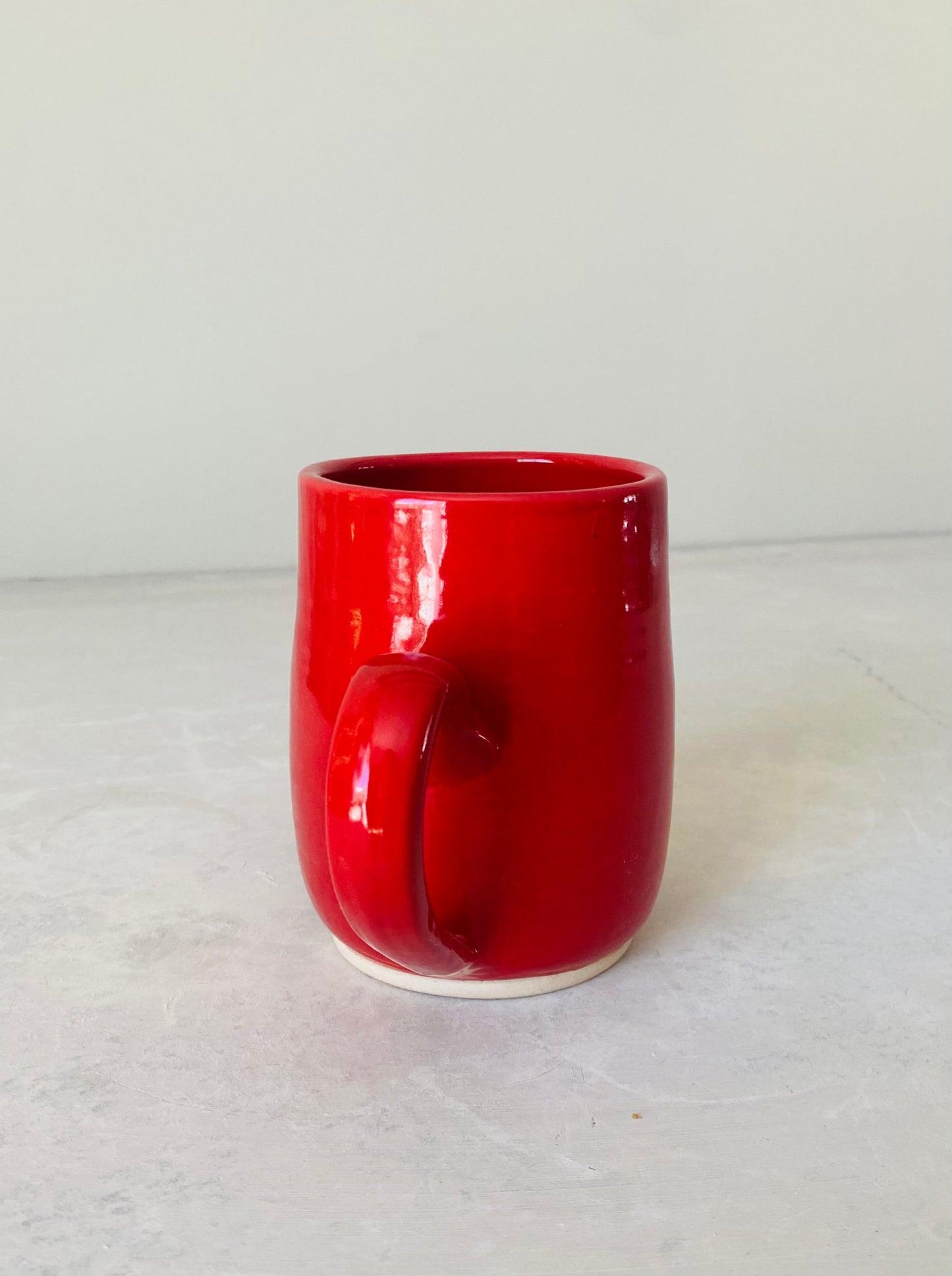 16 oz Christmas Red Tall Mug