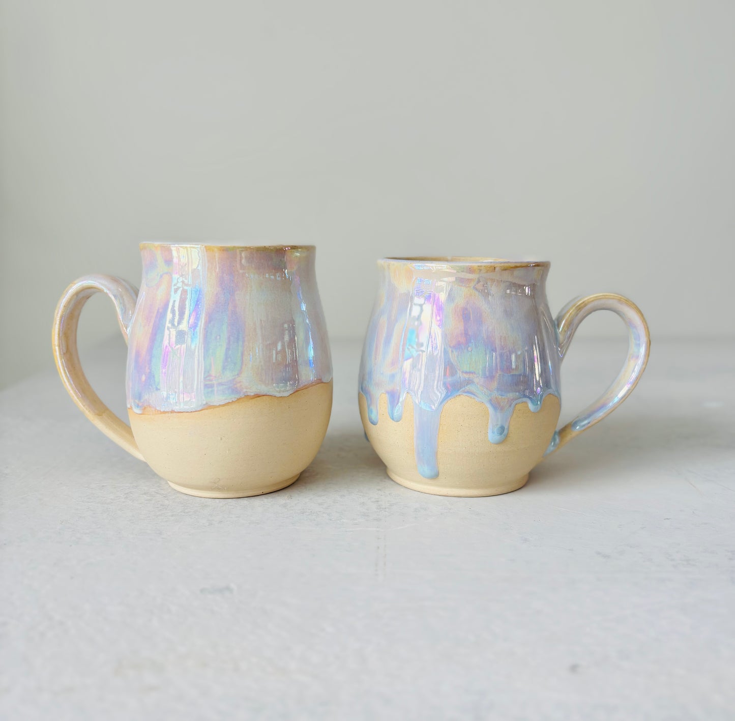 Iridescent Cotton Candy Bubble Mug