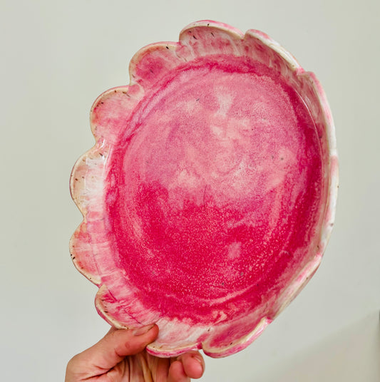 Pink Petal Plate