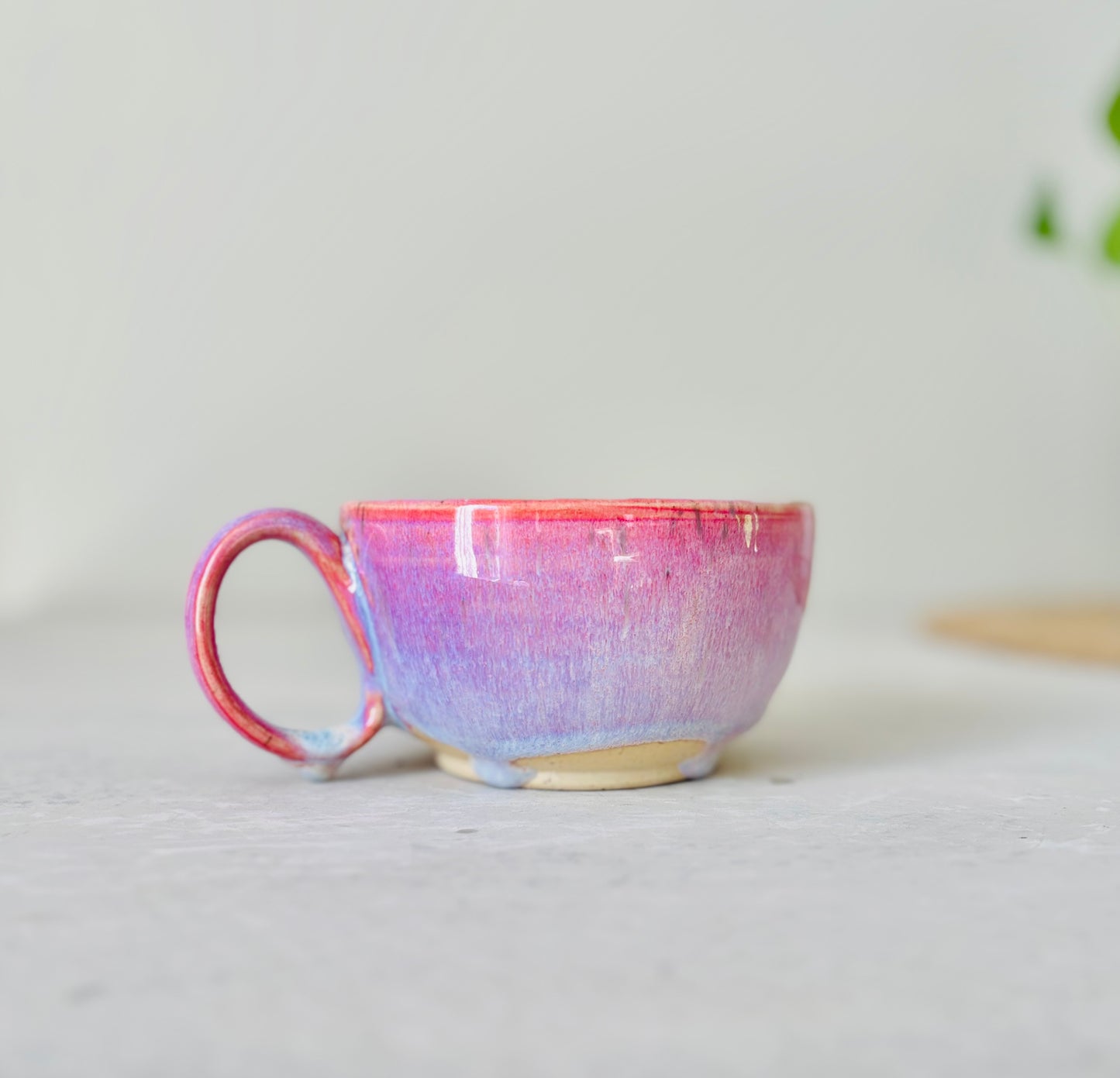 Summer Rose Cappuccino Mug (14.5 fl oz)