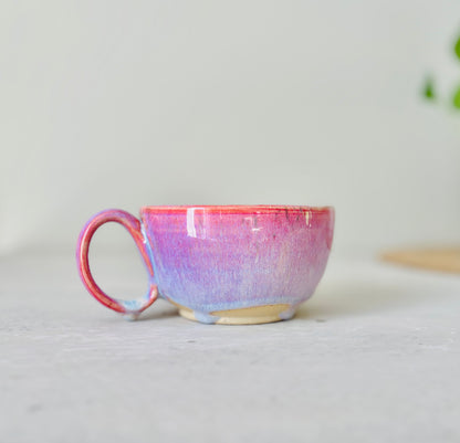 Summer Rose Cappuccino Mug (14.5 fl oz)
