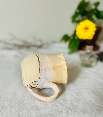 22k Gold Lined Honey & Cream Mug #2 (14 fl oz)